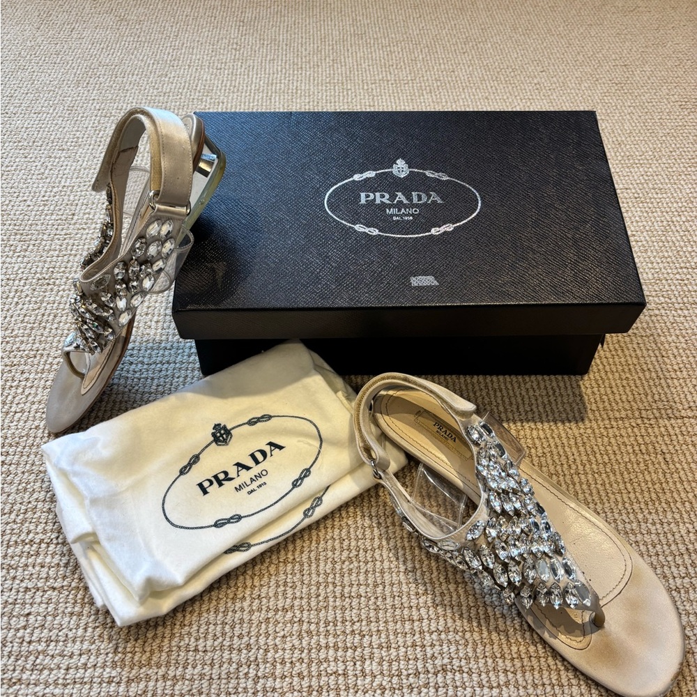 Prada Diamond Sandals